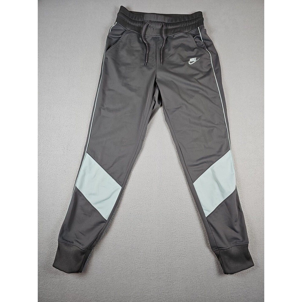 Nike Women's Size Small Sportswear Heritage Track Pant Joggers Gray CD4152-021‎